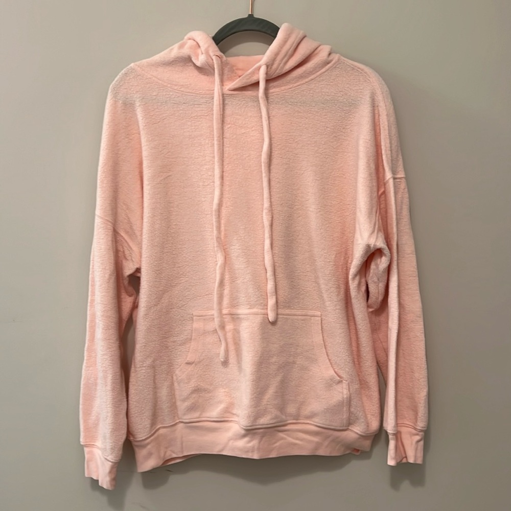 Soft Serve ✨ The Original Cotton Cloud Light Pink Hoodie Sz L